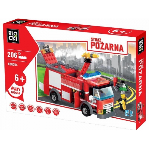 Klocki BLOCKI - STRAŻ POŻARNA 206el.